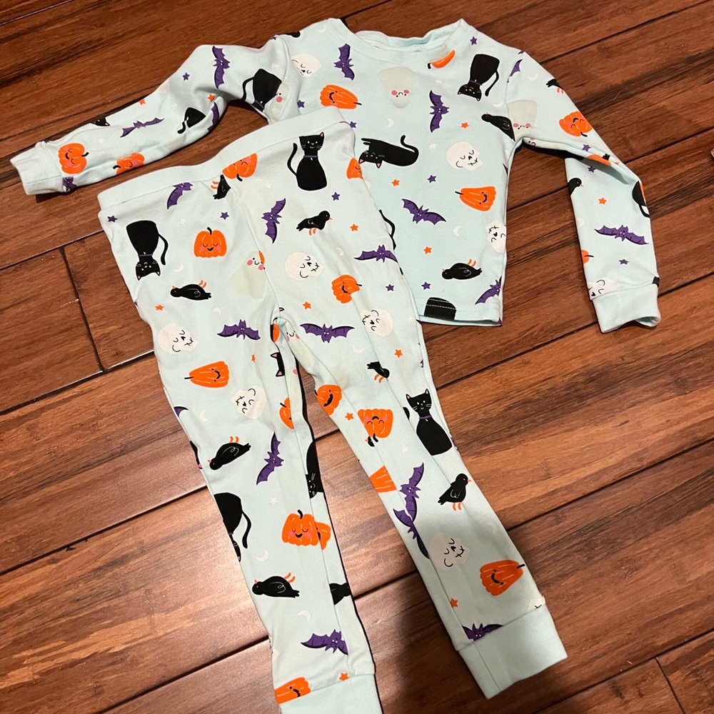 Halloween Themed Pajama Set